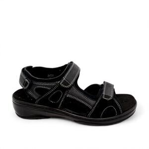 NEW FIDELIO women's gini sandals in black